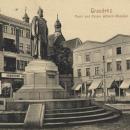 Graudenz, Westpreußen - Marktplatz und Kaiser-Wilhelm-Denkmal (Zeno Ansichtskarten)