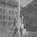 Construction of Monument to Józef Piłsudski in CWŻ Grudziądz (1931)