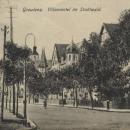 Graudenz, Westpreußen - Villenviertel im Stadtwald (Zeno Ansichtskarten)